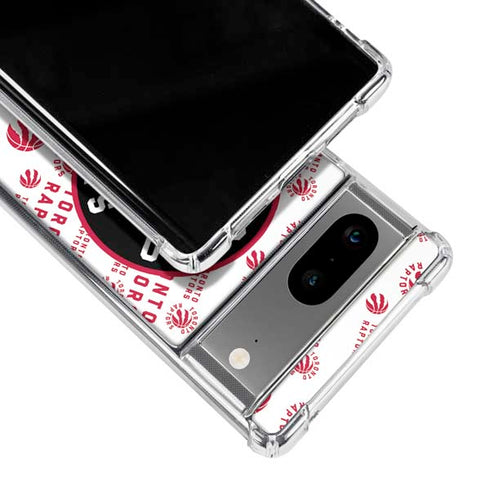 NBA Toronto Raptors Logo Blast Google Pixel 8 Clear Case